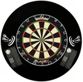 Winmau Dartscheibe Steeldart Profi Set-Scheibe Blade 6 + 2 Satz Pfeile + Catchring, (1-tlg)
