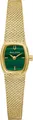 Bulova 97L184 Damenuhr Quarz Goddess of Time Goldfarben/Grün