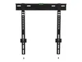 Equip Pro Fixed TV Wall Mount Bracket - Klammer - für Flachbildschirm - Stahl - pulverbeschichtet schwarz - Bildschirmgröße: 81.3-139.7 cm (32"-55")