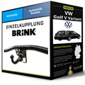 Abnehmbare Anhängerkupplung für VW Golf V Variant 01.2007-07.2009 Typ 1K5 Brink