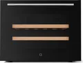 Klarstein Illuminosa Weinkühlschrank Einbau - 19 Flaschen, 1 Zone, 5-20°C, Touch, LED, UV-Schutz, leise, Buchenholzregale, Einbau-Weinkühlschrank