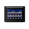 Klarstein Illuminosa Weinkühlschrank Einbau - 19 Flaschen, 1 Zone, 5-20°C, Touch, LED, UV-Schutz, leise, Buchenholzregale, Einbau-Weinkühlschrank