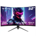 KTC H32S17F 32'' Curved Gaming-Monitor, 1920 x 1080 HVA-Panel, 240 Hz