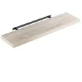 CASARIA Wandregal 107756, eiche, 90 x 3,8 x 23cm, schwebend, aus Holz