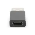 DIGITUS USB Typ-C Adapter, Typ A to C M/F, 3A, 5GB, 3.0 Version, schwarz