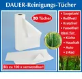 Maximex Bambus Reinigungstücher 20 Stück Maße pro Tuch: 28 x 29 cm Reinigungstücher (Mikrofaser Bambus, 28.00x29.00 cm, 20-tlg)