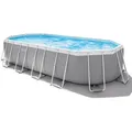 Intex Frame Swimming Pool Set "Prism Oval",,610 x 305 x 122 cm