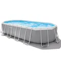 Intex Frame Swimming Pool Set "Prism Oval", 610 x 305 x 122 cm