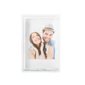 Fuji Instax Mini Magic Frame Bilderrahmen Schneekugel Silberregen Aufstellrahmen
