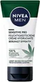 NIVEA MEN Sensitive Pro Feuchtigkeitscreme (75 ml), feuchtigkeitsspendende Creme mit Hanfsamenöl & Vitamin E, beruhigende Gesichtspflege für empfindliche Haut
