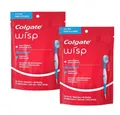 Colgate Zahnpasta Colgate Wisp Mini-Bürste, tragbar, Weiß, Coolmint, 24 Stück, (2-St)