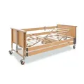 Burmeier Pflegebett Dali mit Holzliegefläche, Bluetooth-HS