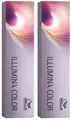 2x Wella Professionals Illumina Color Hell Lichtblond Violett Cendré 10/69 60 ml