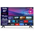 TuTu TUV40FQ1 Smart TV 40 Zoll (100 cm) FHD Fernseher mit WLAN, Triple-Tuner (DVB-T/T2, DVB-C, DVB-S/S2), App Store, Prime Video, Netflix, YouTube, DAZN, Disney+