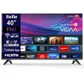 TuTu TUV40FQ1 Smart TV 40 Zoll (100 cm) FHD Fernseher mit WLAN, Triple-Tuner (DVB-T/T2, DVB-C, DVB-S/S2), App Store, Prime Video, Netflix, YouTube,...