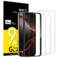 NEW'C 3 Stück für iPhone 17, 17 Pro, 17/17 Pro/16 Pro 6,3 Zoll, Transparent 