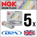 5x NGK IZFR6P7 (97153) LASER IRIDIUM Zuendkerze