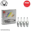 NGK Zündkerzen 4x für Audi A1 A3  Seat Ibiza Skoda Fabia Rapid VW Caddy Golf VI
