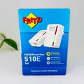 AVM FRITZ!Powerline 510E Set Fritz Powerline PowerLAN Internet übers Stromnetz ✅