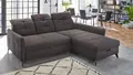 Ecksofa Loft braun Couch Bettfunktion Bettkasten elektr. Sitztiefe verstellbar