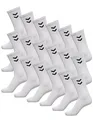hummel Unisex Sportsocken Basic - 18er Pack I Weiß 36/40