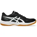 ASICS UPCOURT 6 Hallenschuhe Herren in black-white, Größe 46 1/2