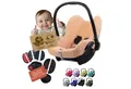 BambiniWelt by Rafael K. Babyschale Sommerbezug Bezug aus Frottee kompatibel mit Maxi Cosi CabrioFix + GP, ab: Geburt, bis: 14 Monate