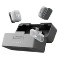 DJI Mic Mini 2 (2 TX + 1 Mobile RX + Ladeschale), Lavalier-Mikrofon, Ansteckmikrofon für iPhone und Android/Tablet/PC, Handy-Mikrofon, Plug-and-Play Microphone, 300 m Übertragungsreichweite
