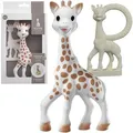 Sophie-la-Girafe Motorikspielzeug Aktivitätsset mit Beißring, Greiflinge aus Naturkautschuk & Kunststoff, ab 0 Monate