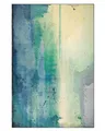 Moderner, rechteckiger Teppich in blauen Farbtönen 140 x 200 cm Susuz