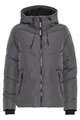 OXMO OXJuchena Damen Steppjacke Übergangsjacke Jacke Regular Fit, Farbe: Iron Gate (193910), Größe: 2XL