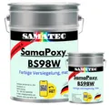 Samatec Bodenversiegelung Bodenbeschichtung BS98w matte Garagenfarbe Bodenfarbe inkl. VSK, weichmacherbeständig, matt, hochbelastbar, lösemittelfrei