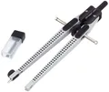 Faber-Castell Schnellverstellzirkel GRIP 2001 Silber Präzisionszirkel