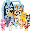 Moose Bluey Play & Go Koffer mit 8 Spielfiguren (MS17638)