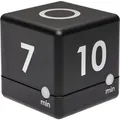 TFA Dostmann Timer Cube Timer Schwarz digital