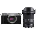 Fujifilm X-E5 + Sigma AF 18-50mm f/2,8 DC DN  silber