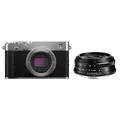 Fujifilm X-E5 + VoigtlÃ¤nder Ultron 27mm f/2.0  silber