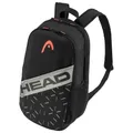 Head Rucksack Team (SchlĂ¤gerfach, 21 Liter) schwarz/grau