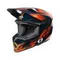 ONeal 3SRS Haze Motocross Enduro MTB Helm blau/orange/goldfarben 2026 XS (53-54cm) Unisex