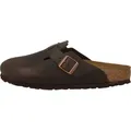 Birkenstock Boston FL habana schmale Weite 42 - Braun - 42