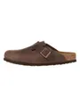 Birkenstock Leder-Clogs "Boston" in Braun, Größe 42, Herren