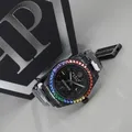 PHILIPP PLEIN Queen Crystal Damenuhr Quarz Ref. PWDAA0921  Ø 36 mm  NEU