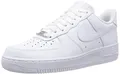 Nike Herren Air Force 1 '07 Sneaker, Weiß, 44.5 EU