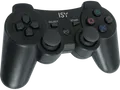 ISY IC-4001 Wirleless, Controller für PS3, Schwarz
