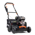 FUXTEC Vertikutierer 3in1 FX-BV240 4-Takt-Motor 4,1kW 18 Messer und 24 gefederte Krallen Front-Tragegriff und 45L Fangkorb