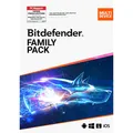 Bitdefender Family Pack 2026 15 Geräte 1, 2 Jahre ESD-Key per eMail