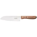 Windmühlenmesser Allzweckmesser Windmühlenmesser Allzweckmesser 'Santoku' mit Grif beige