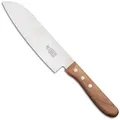 Windmühlenmesser Santokumesser Vielzweckmesser "Santoku", rostfrei, Griff Kirschholz