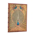 Hafiz's Peacocks Sangorski & Sutcliffe Midi Lined Elastic Band 120 Gsm