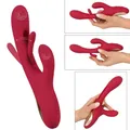 Dildo Vibrator Sexspielzeug Klitoris G-Punkt Vagina Silikon Sextoy Noppen-Zunge